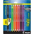 thumbnail image 1 of Pilot FriXion Clicker Erasable Gel Ink Pens, Fine Point, 0.7mm, Assorted Ink, 8 Count, 1 of 10