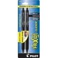 thumbnail image 1 of Pilot FriXion Clicker Erasable and Retractable Gel Ink Pens, Fine Point 0.7 mm, Black Ink, 2 Ea, 6 Pack, 1 of 1