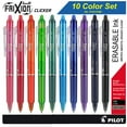 thumbnail image 1 of Pilot FriXion Clicker Retractable Erasable Gel Ink Pens, 10 Color Set, 1 of 3