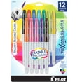 thumbnail image 1 of Pilot Frixion Dry Erase Marker Value Pack with Eraser cap, Broad Tip, Assorted, 1 Pack, 1 of 9