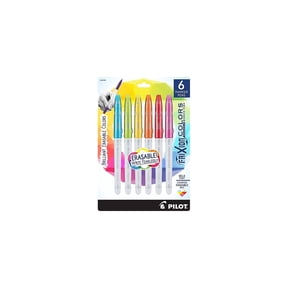 Pilot FriXion Colors Bold Point Erasable Marker Pen 6/Pkg-Assorted Colors