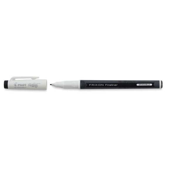 Pilot FriXion Fineliner Erasable Marker Pen - Black