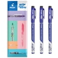 thumbnail image 1 of Pilot FriXion Fineliner - Fine Line Erasable Marker Pens - 1.3mm - Black Ink - Wallet of 3, 1 of 4