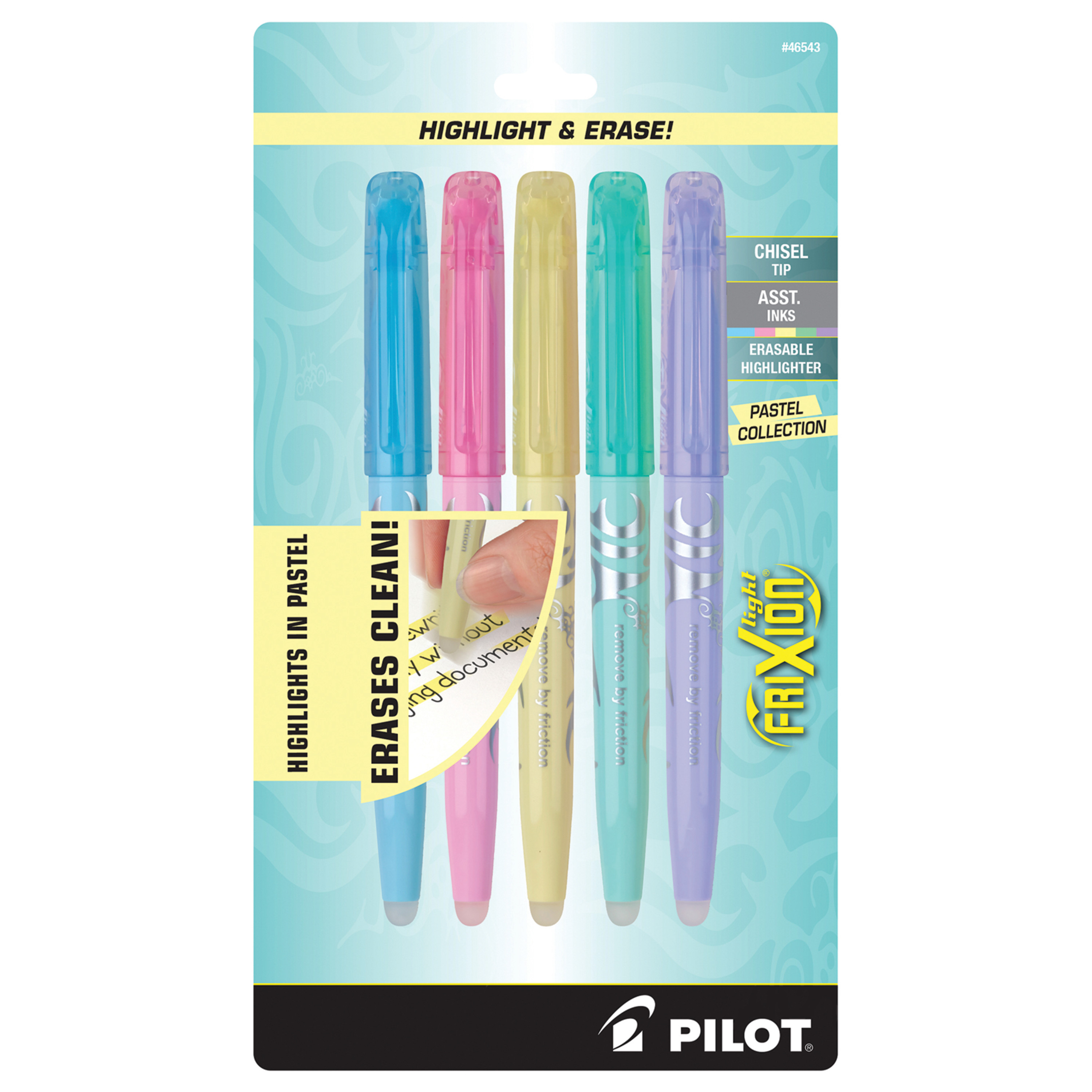 Pilot FriXion Light Erasable Highlighters, 5-Colors - image 1 of 3