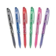 Pilot FriXion Extra Fine Point Erasable Gel Pens 6/Pkg-Assorted Colors
