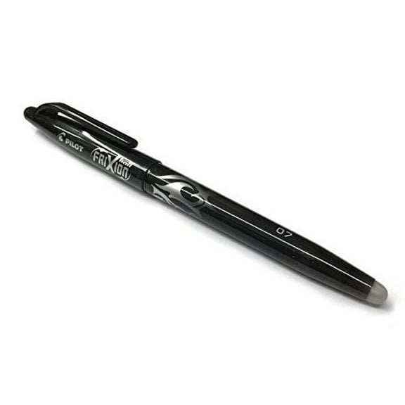 Pilot Frixion Ball Gel Pen - Fine Pen Point Type - 0.7 Mm Pen Point Size - Black Gel-based Ink - Black Barrel - 1 Each 31550