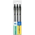 thumbnail image 1 of Pilot G-2 Retractable Gel Ink Rollerball Pens - 0.7mm Nib Tip - Wallet Set of 3 - Black Ink, 1 of 4