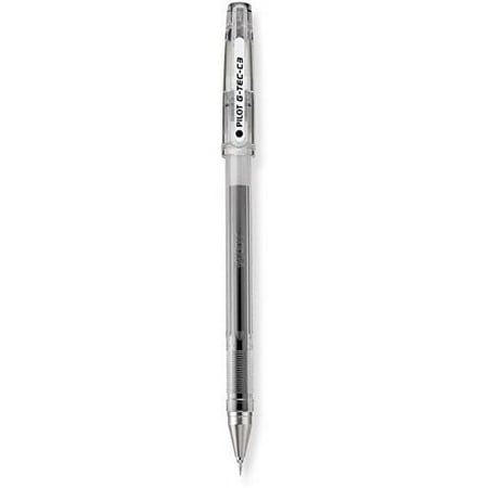 Pilot G-Tec-C Gel Rolling Ball Pens Black Ink, Micro Fine Point, 3-COUNT(35488)