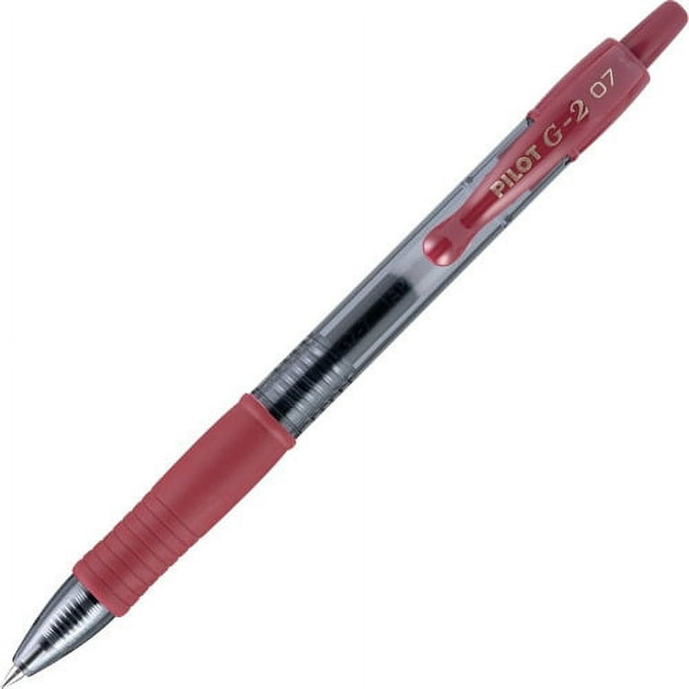 Pilot G2 Retractable Gel Ink Rollerball Pens - Fine Pen Point - 0.7 mm Pen Point Size - Refillable - Retractable - Blue Gel-based Ink - 1 Dozen Pilot G2 Retractable Gel Ink Rollerball Pens - Fine Pen Point - 0.7 mm Pen Point Size - Refillable - Retractable - Blue Gel-based Ink - 1 Dozen