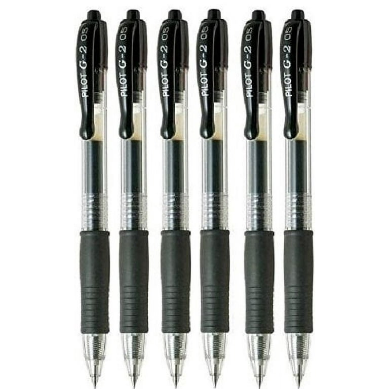 https://i5.walmartimages.com/seo/Pilot-G2-Black-Retractable-Rollerball-Pen-Pens-Extra-Fine-Gel-Ink-Refillable-0-5mm-Nib-Tip-0-3mm-Line-G2-5-Pack-Of-6_a8de4bb5-f394-4484-b761-5013cd431216.a2bf1159a5a6bf9433dbe5696f3ebbc1.jpeg?odnHeight=768&odnWidth=768&odnBg=FFFFFF