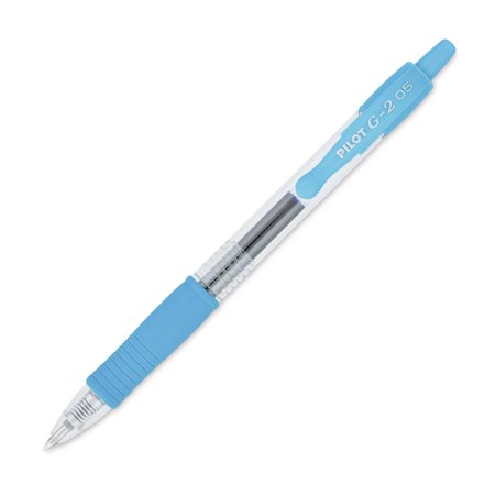 Pilot G2 Gel Pen - 0.5 mm, Turquoise, Extra Fine