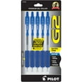 thumbnail image 1 of Pilot G2 Premium Retractable Gel Ink Pens, Extra Fine Point, 0.5 mm, Blue Ink, 5 Pack, 1 of 9
