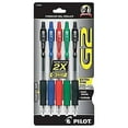 Pilot G2 Gel Pen Extra Fine Point Multi Color 31300