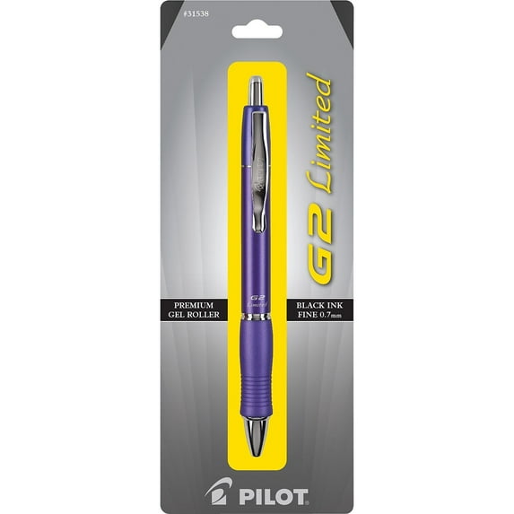 Pilot G2 Limited Gel Pen Fine Point Black Ink 31538