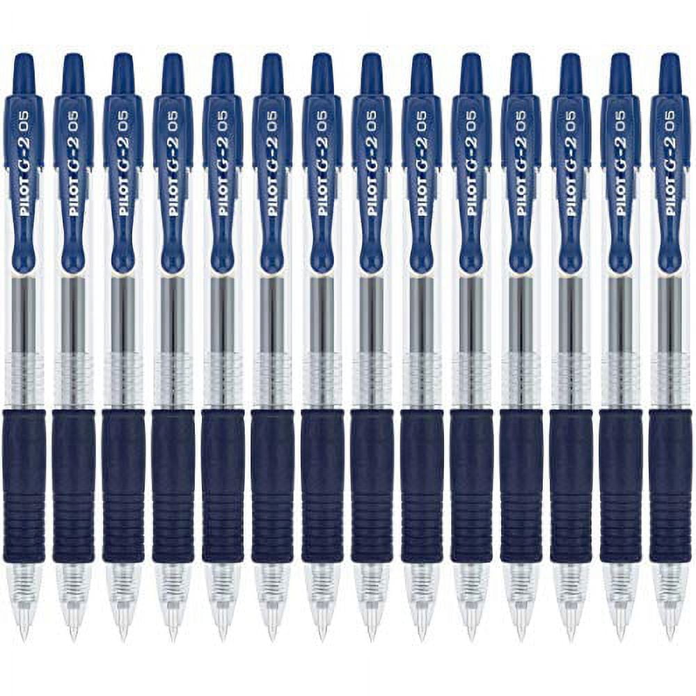 PILOT Gel-rollervullingen G1 05, fijne punt, zwart, 10 stuks