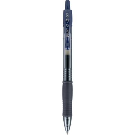 Pilot G2 Premium Refillable & Retractable Rolling Ball Gel Pens, Fine Point, Navy Blue Ink, 10-Pack