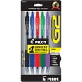 thumbnail image 1 of Pilot G2 Premium Retractable Gel Ink Pens, Fine Point (0.7 mm), Assorted Ink, 5 Count, 1 of 9