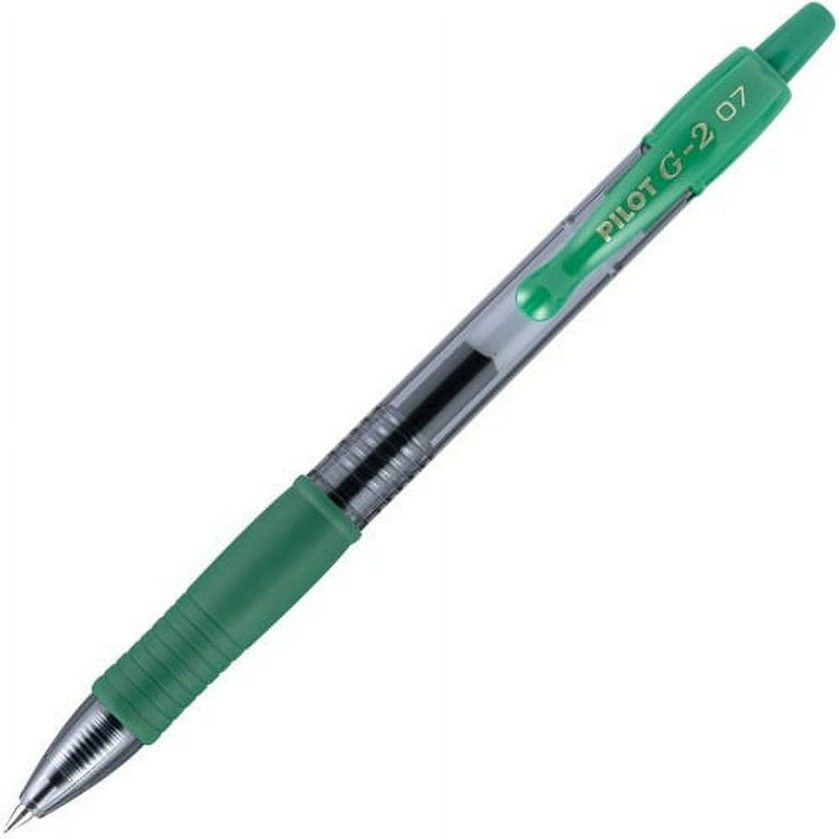 Pilot G2 Retractable Gel Ink Rollerball Pens - Fine Pen Point - 0.7 mm Pen Point Size - Refillable - Retractable - Blue Gel-based Ink - 1 Dozen Pilot G2 Retractable Gel Ink Rollerball Pens - Fine Pen Point - 0.7 mm Pen Point Size - Refillable - Retractable - Blue Gel-based Ink - 1 Dozen