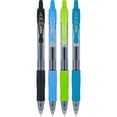 thumbnail image 1 of Pilot G2 Retractable Gel Pens, Fine Point, 0.7 mm, Clear Barrels, Assorted Ink, Pack Of 4 Pens, 1 of 3