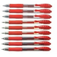 thumbnail image 1 of Pilot G2 Retractable Red Gel Roller Ballpoint pens, Assorted Point Sizes (3 x Ultra Fine 0.38, 3 x Fine 0.5, 3 x Medium 0.7), 1 of 3