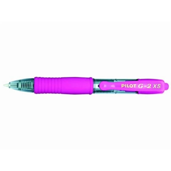 Pilot G207 Pixie Retractable Gel Rollerball 0.7 mm Tip (Box of 12) - Pink