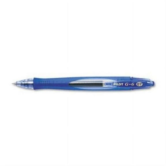 Pilot G6 Retractable Gel Ink Pen Blue Ink