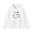 thumbnail image 1 of Pilot Girlfriend GF Wife Aviation Plane Hoodie, Gifts, Hooded Sweatshirt, 1 of 4