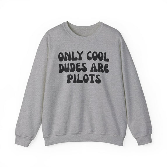 Pilot Graduation Sweatshirt Gifts Crew Neck Shirt Long Sleeve Unisex