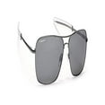 thumbnail image 1 of Coyote Pilot Handmade Polarized Gunmetal/Gray Blue Mirror Sunglasses, 1 of 2
