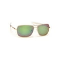 thumbnail image 1 of Pilot Handmade Polarized Sunglass - Matte Gold/Brown with Green Mirror, 1 of 2