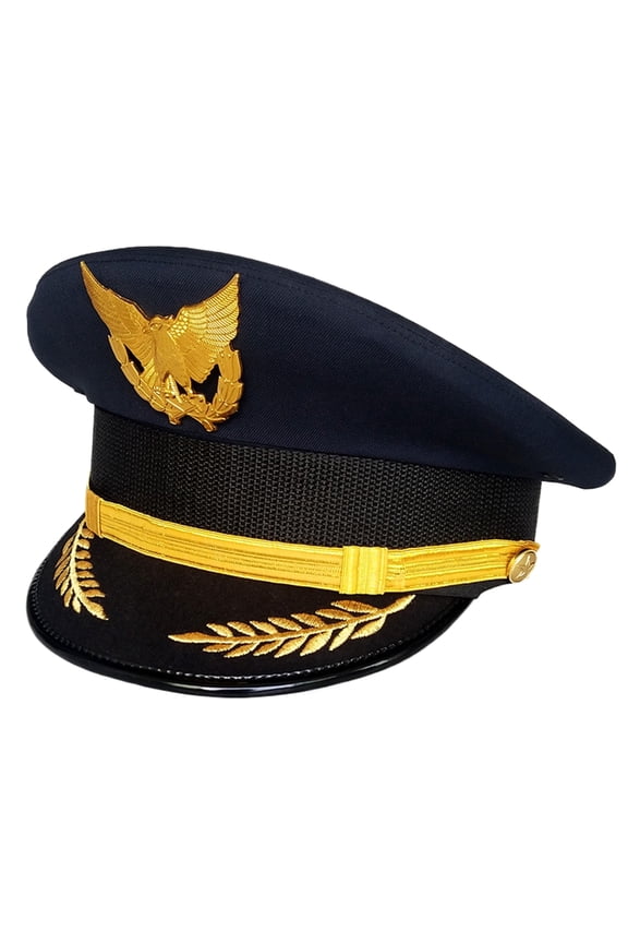 Pilot Hat Uniform Captain Hat for Captain Party Costume Masquerades Captain Hat for Party
