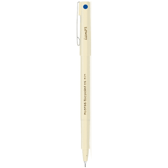 Pilot Hi-Tecpoint 05 Blue Ball Pen 0.5mm Extra Fine Point Roller Tip 12 Pen Pack