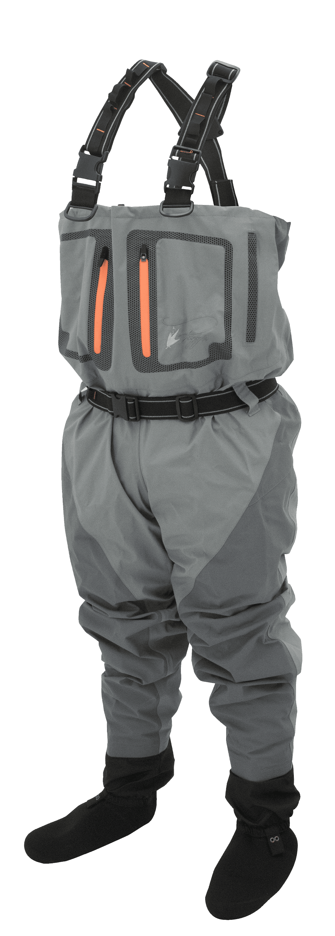 SteelHeader Reinforced Nylon Insulated BF Felt Wader | Slate SteelHeader Reinforced Nylon Insulated BF Felt Wader | Slate