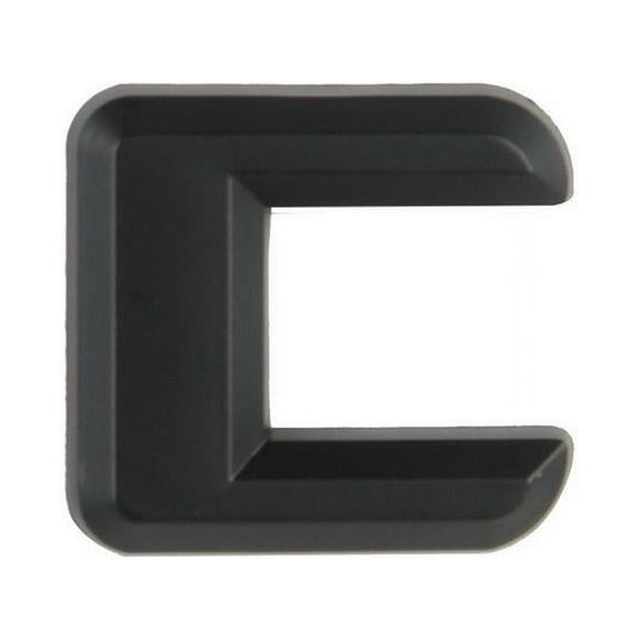 Pilot IP-555CMB 2.5 in. Automotive Emblem Letter C, Matte Black