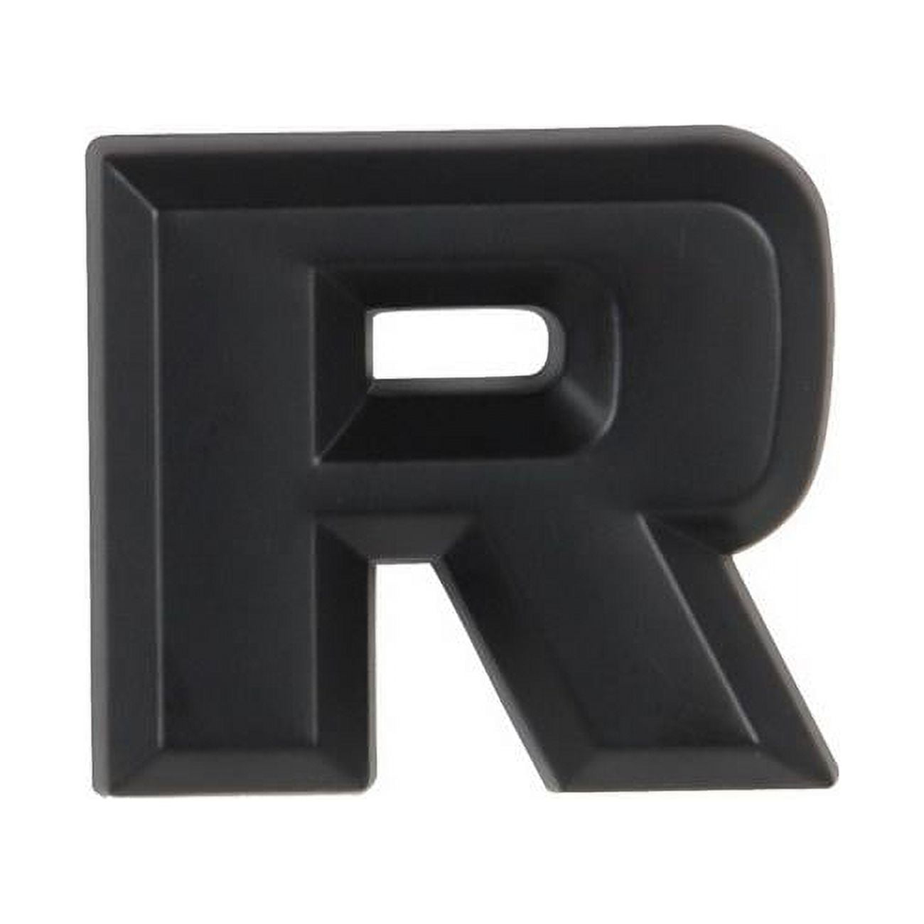 Pilot IP-555RMB Automotive Emblem Letter R, Matte Black - Walmart.com