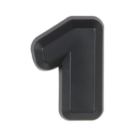 Pilot IP-556N1MB Automotive Emblem Number 1, Matte Black