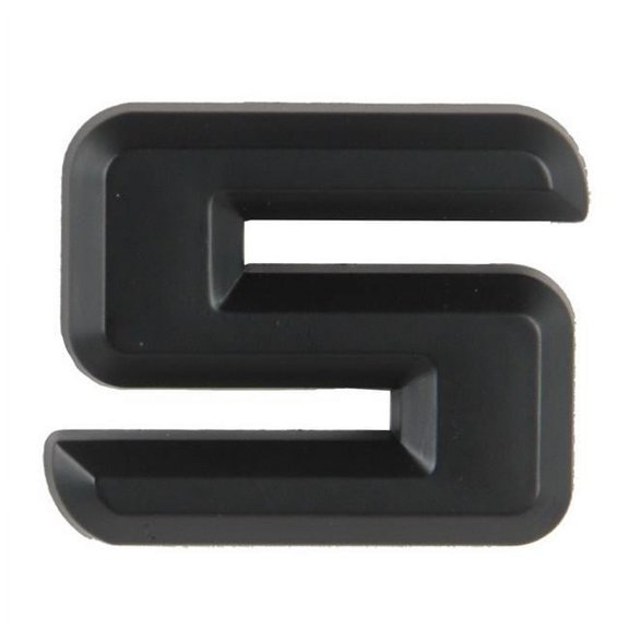 Pilot IP-556N5MB Automotive Emblem Number 5, Matte Black