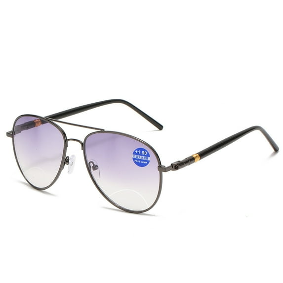 Pilot Invisible Bifocal Reading Glasses Sunglasses Blue Light Blocking Readers