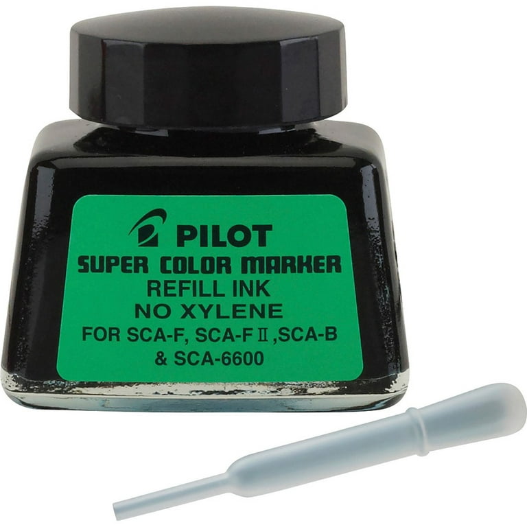 Pilot Jumbo Refillable Permanent Marker Ink Refill, Black Ink | Bundle of 5  Each