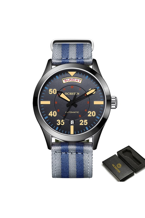 Pilot Men's Watches 1963 Automatic Mechanical Men Watch Military Outdoor Waterproof Wristwatch Date Week Dial Gift For Male