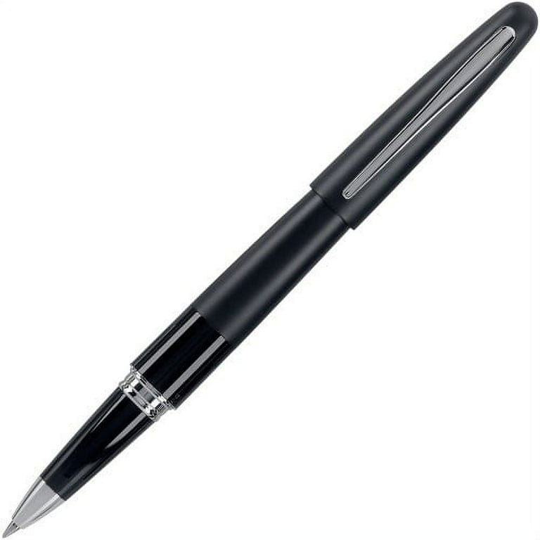 Pilot Metropolitan Fine Gel Roller - Fine Pen Point - Refillable - Black Gel-based Ink - Metallic Brass, Black Barrel - 1 Each Pilot Metropolitan Fine Gel Roller - Fine Pen Point - Refillable - Black Gel-based Ink - Metallic Brass, Black Barrel - 1 Each