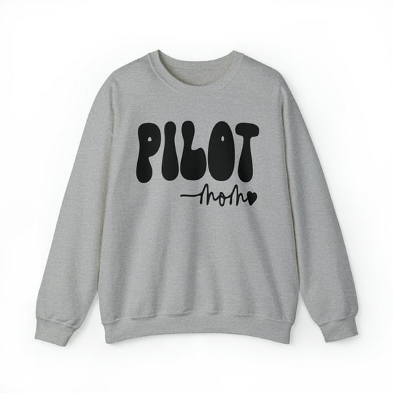 Pilot Mom Mother's Day Mama Sweatshirt, Gifts, Crewneck