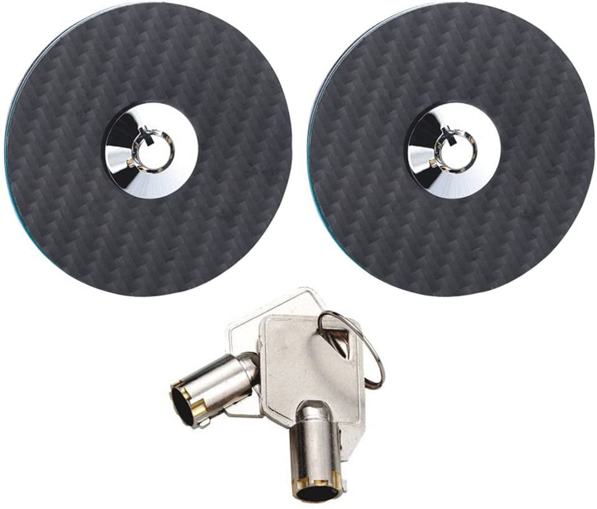 Pilot Motorsports PM1100E Black Carbon Fiber Hood Pin