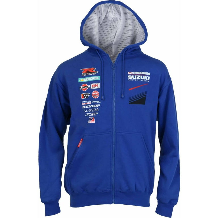 Pilot Motosport Yoshimura Suzuki Factory Racing Team Hoodie Pull