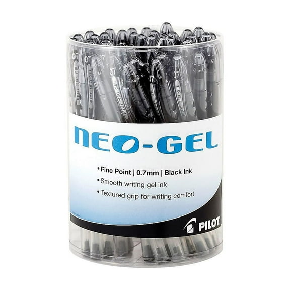 Pilot Neo-Gel Gel Pens Fine Point Black Ink 84071