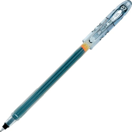 Veiao Gel Ink Pens Rollerball Pens and Pen Refills 0.7mm Medium Line Black  /Blue Color