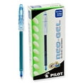 thumbnail image 1 of Pilot Neo-Gel Stick Roller Ball Pens, Fine Point, Blue Barrel, Blue Ink, Dozen Box (14002), 1 of 4