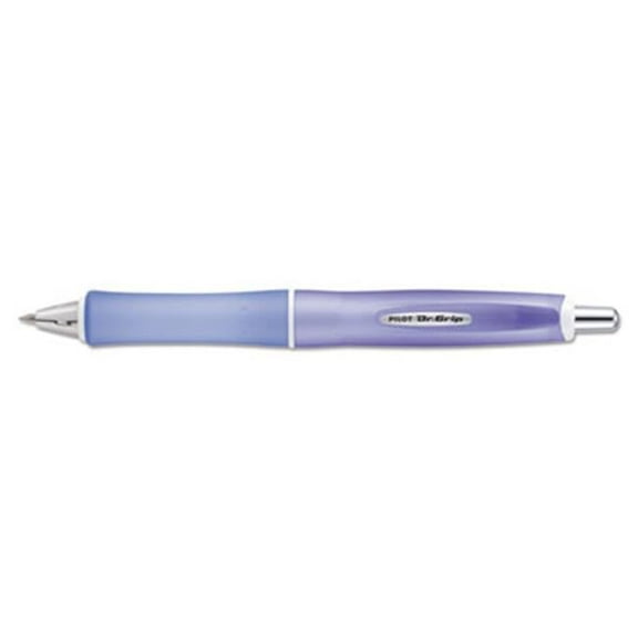 Pilot Of America PI Grip Frosted Advanced Ink Pen- Purple Barrel - Black Ink