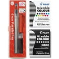 thumbnail image 1 of Pilot Parallel Pen 2-Color Calligraphy Pen Set with Black and Assorted Colors Ink Refills, 1.5 mm Nib (90050), 1 of 3