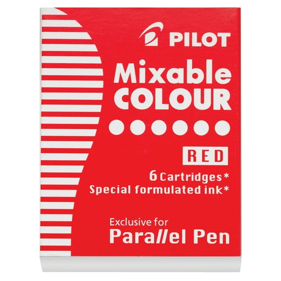 Pilot Parallel Pen Ink Refill, Red